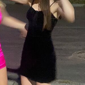 Black Mini Dress